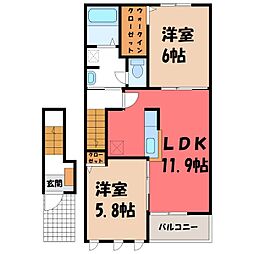 クンブレーカーサ 2階