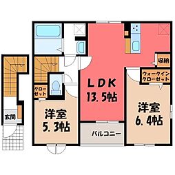 コンフォール富士見 C 2階