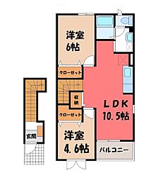 サンクレスト II 2階
