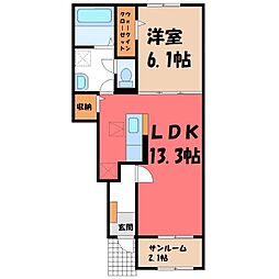東武小泉線 西小泉駅 徒歩20分