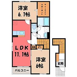 HYソレイユ A 2階/-