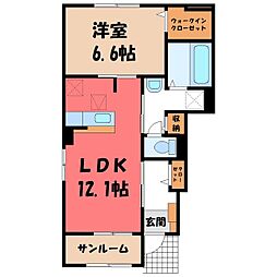 東武小泉線 西小泉駅 徒歩27分