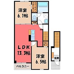 ノワール 2階