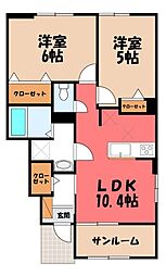 シャトー ドゥ 湊 V 1階