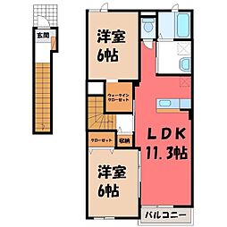 レジデンス ワイズ エフ B 2階