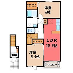 フィオーレ ツヴァイ 2階