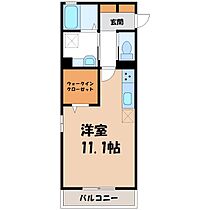 群馬県太田市内ケ島町（賃貸アパート1R・2階・33.61㎡） その2