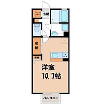 茨城県古河市下大野（賃貸アパート1R・2階・30.03㎡） その2