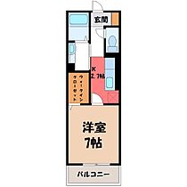 群馬県太田市内ケ島町（賃貸アパート1K・2階・30.00㎡） その2