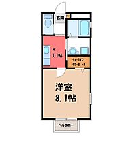 群馬県太田市東新町（賃貸アパート1K・1階・29.59㎡） その2