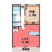 群馬県太田市西矢島町（賃貸マンション1LDK・1階・51.30㎡） その2