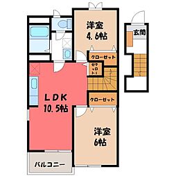 シャン・ド・フルール I 2階