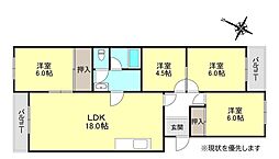 間取図画像 4LDK