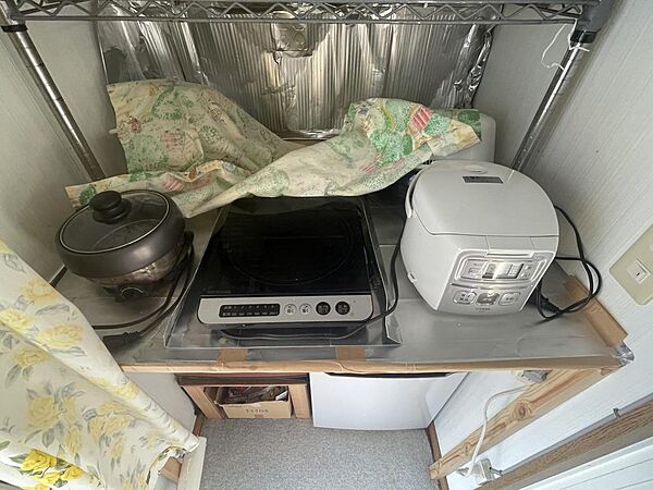 Beautiful mountainous landscape with colorful sky