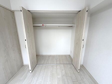 クローゼット。全室収納付きです!