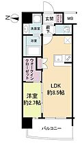 セレニテ東三国ミラク  ｜ 大阪府大阪市淀川区東三国２丁目（賃貸マンション1LDK・2階・30.41㎡） その2