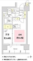 大阪府吹田市広芝町（賃貸マンション1LDK・13階・36.12㎡） その2