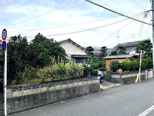 Beautiful mountainous landscape with colorful sky