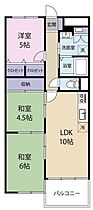 若草マンション  ｜ 奈良県奈良市北之庄町53-2（賃貸マンション3LDK・5階・59.20㎡） その2