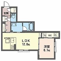 ライムストーン新大宮  ｜ 奈良県奈良市大宮町6丁目（賃貸マンション1LDK・1階・48.91㎡） その2