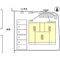 シュエット 302 ｜ 奈良県奈良市大安寺6丁目（賃貸アパート1LDK・3階・40.05㎡） その3