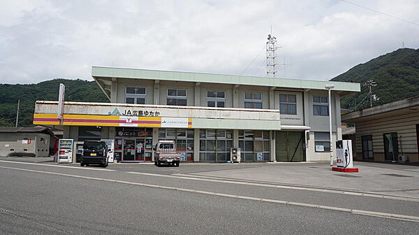Beautiful mountainous landscape with colorful sky