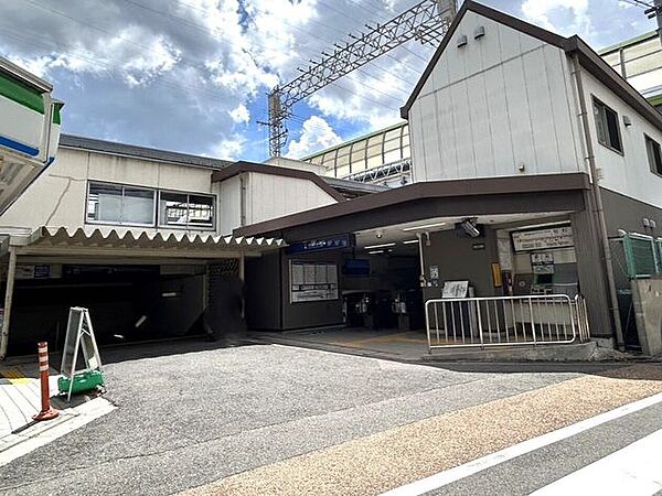 Beautiful mountainous landscape with colorful sky