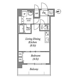 スプランディッドVII 8階