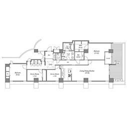 インプルーブ大塚 3SLDKの間取図画像