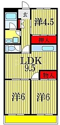間取図画像 3LDK