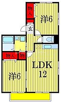 サンモール  ｜ 千葉県市川市下貝塚２丁目3-22（賃貸アパート2LDK・1階・54.62㎡） その2