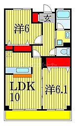 GrandChariot 2LDKの間取図画像