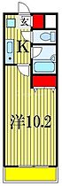 千葉県市川市南八幡４丁目4-9（賃貸マンション1K・2階・25.84㎡） その2