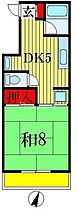 グレースかたばみ  ｜ 千葉県市川市鬼越２丁目16-8（賃貸アパート1DK・1階・29.00㎡） その2