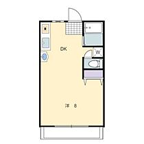 岡山県岡山市北区学南町3丁目（賃貸アパート1R・1階・27.08㎡） その2