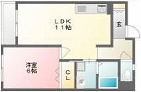 岡山県岡山市北区平野（賃貸アパート1LDK・2階・41.59㎡） その2