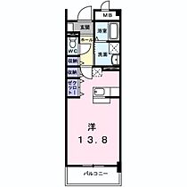 岡山県岡山市東区上道北方（賃貸マンション1R・4階・36.75㎡） その2