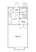 岡山県岡山市北区津島福居1丁目（賃貸アパート1K・1階・20.25㎡） その2