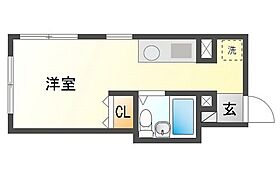 岡山県岡山市北区清輝橋3丁目（賃貸マンション1R・3階・21.24㎡） その2