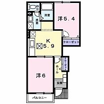 岡山県岡山市東区東平島（賃貸アパート2K・1階・42.77㎡） その2