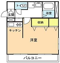 岡山県岡山市北区岡町（賃貸マンション1R・2階・39.00㎡） その2