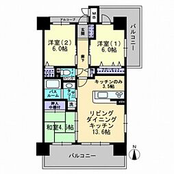 間取図画像 3LDK