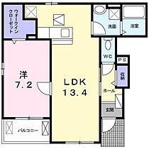 岡山県岡山市北区御津野々口（賃貸アパート1LDK・1階・50.03㎡） その2