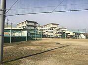 中学校「倉敷市立北中学校まで1855ｍ」