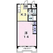 岡山県岡山市北区今8丁目（賃貸マンション1K・2階・40.49㎡） その2