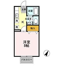 岡山県岡山市南区新保（賃貸アパート1K・1階・26.93㎡） その2