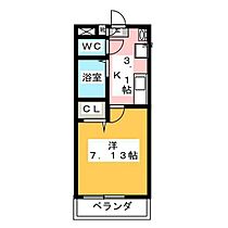 岡山県岡山市北区北長瀬表町2丁目（賃貸アパート1K・1階・21.54㎡） その2