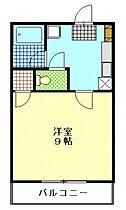 岡山県岡山市中区浜1丁目（賃貸マンション1K・3階・26.06㎡） その2