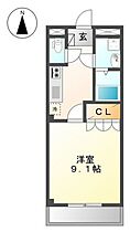 岡山県岡山市北区高松（賃貸アパート1K・1階・30.96㎡） その2