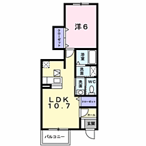 岡山県岡山市東区西大寺新地（賃貸アパート1LDK・1階・40.06㎡） その2